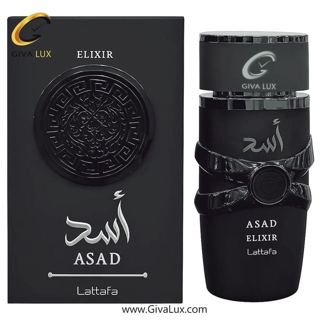  ادو پرفیوم  مردانه لطافه اورجینال مدل Asad Elixir | اسد الکسیر رایحه مشابه هوگو باس باتلد ابسولو حجم  100 میل